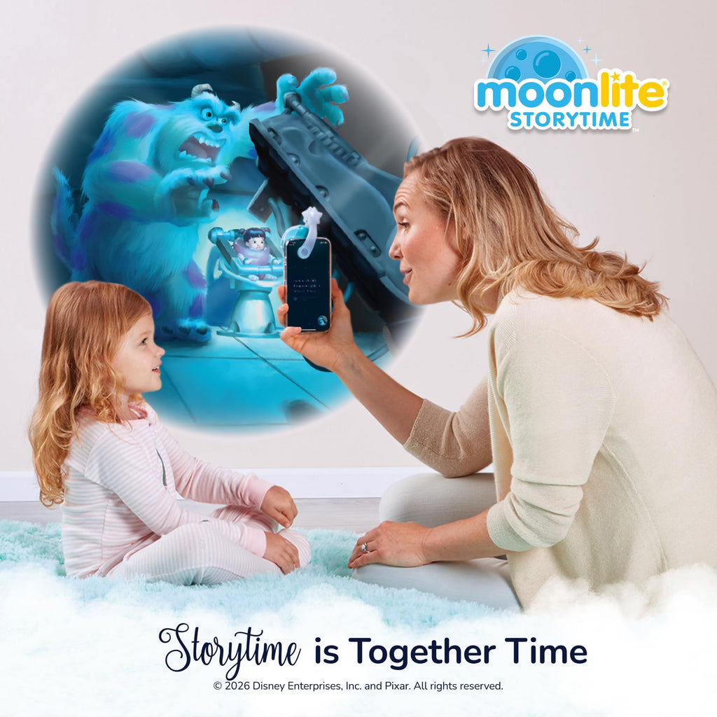 Moonlite Storytime Disc for Pixar Monsters, Inc. – Projection Story with Sound Effects & Music (Projector Sold Separately)