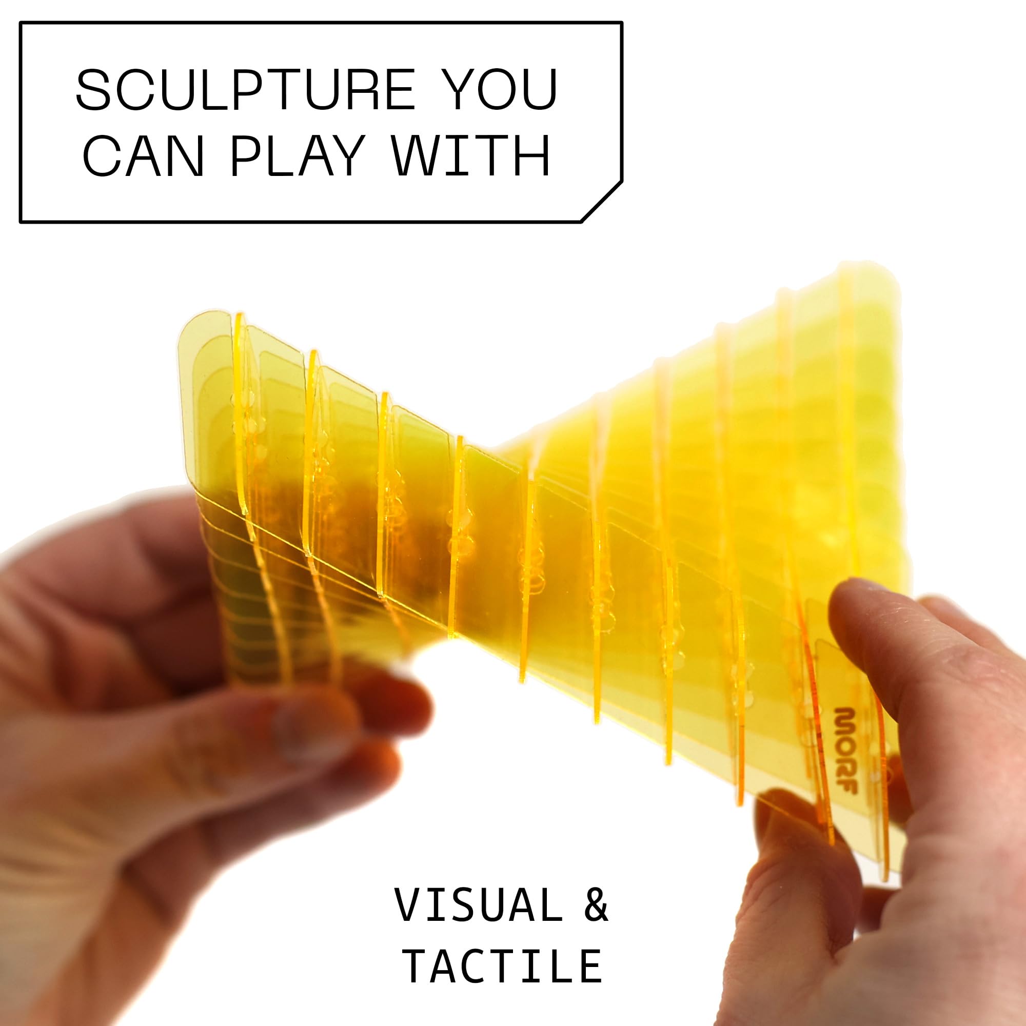 Morf Cyber Taco Fidget Toy – Flexible 3D Sensory Stress Relief for Focus and Calm