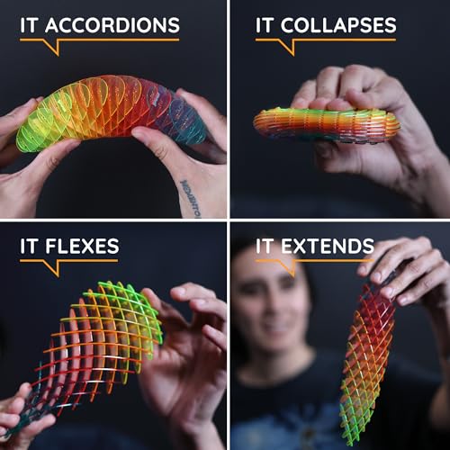 Morf Fidget Worm – Flexible 3D Sensory Slug for Stress Relief and Focus