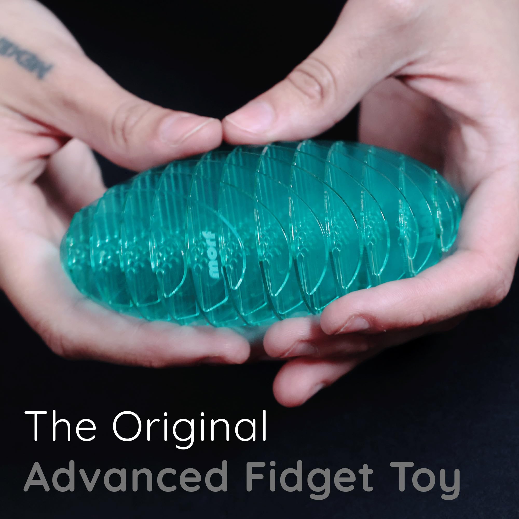 Morf Fidget Worm – Flexible Stretchy Sensory Toy for Stress Relief and Focus, for Kids Teens and Adults