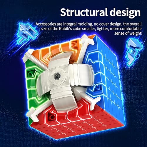 Moyu Meilong 6x6 V2 Speed Cube – Stickerless Entry-Level 6x6 Puzzle Cube 61mm