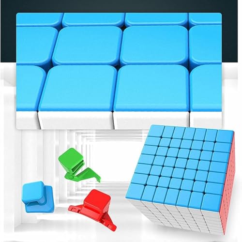 MoYu Meilong 7x7 V2 Speed Cube – Stickerless Frosted 7x7x7 for All Ages