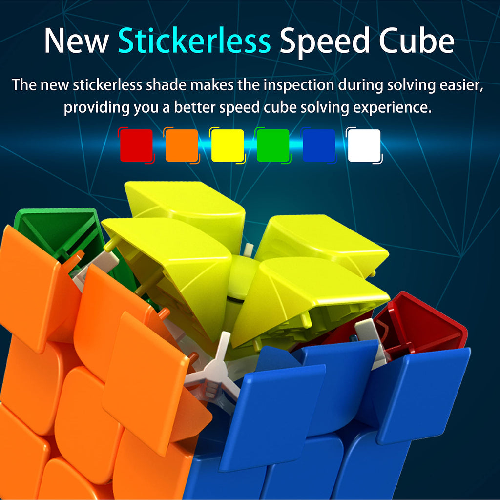 MoYu RS4M 2020 4x4 Speed Cube – 96 Magnets, Stickerless, Dual Adjustment, Budget-Friendly