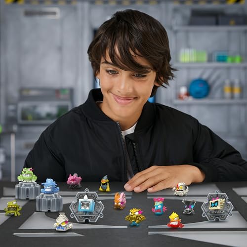 MrBeast Lab Swarms Series 3 Hyper Fusion 14-Pack - Milk Bones Micro Beasts with Stickers and Fusion Caps