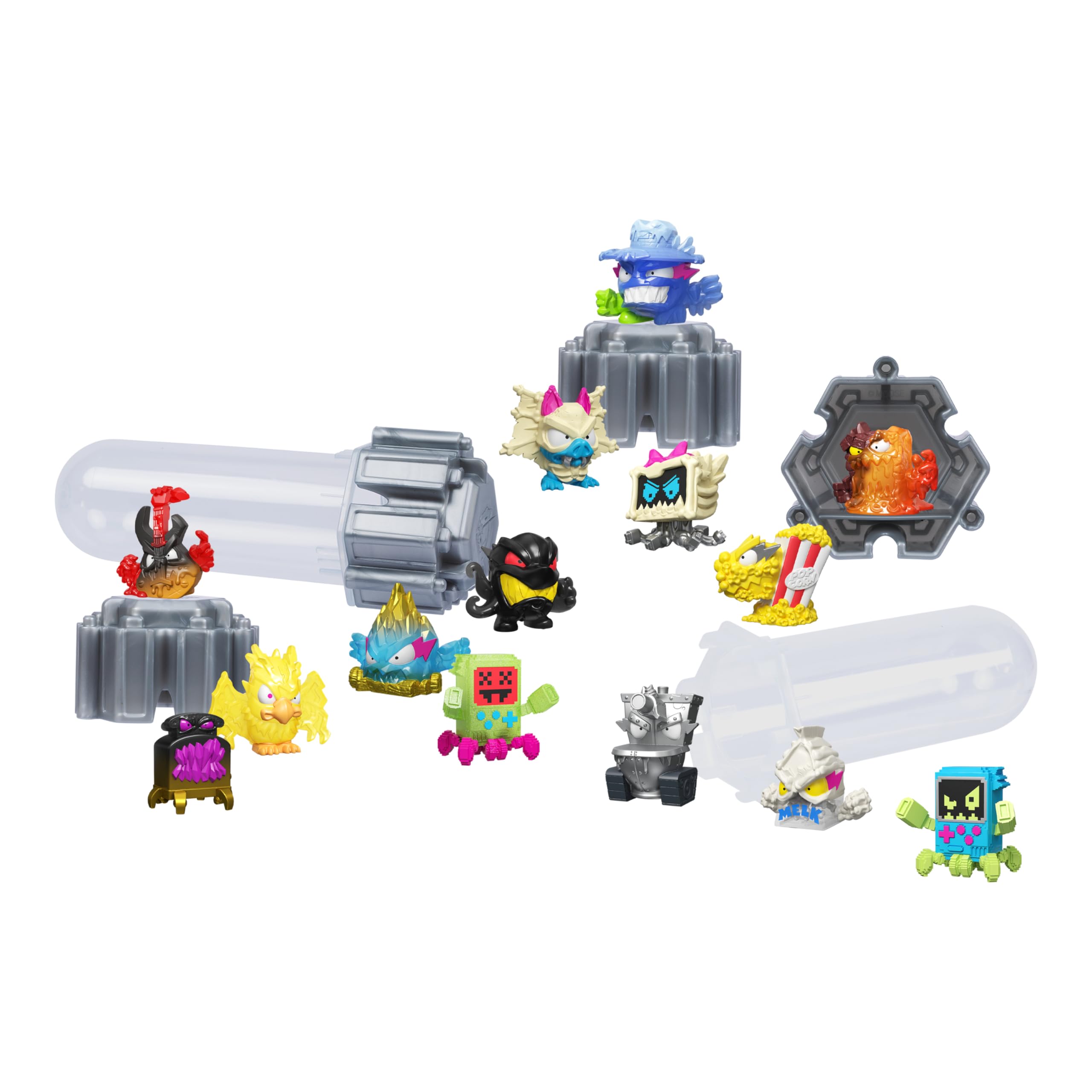 MrBeast Lab Swarms Series 3 Hyper Fusion 14-Pack - Milk Bones Micro Beasts with Stickers and Fusion Caps