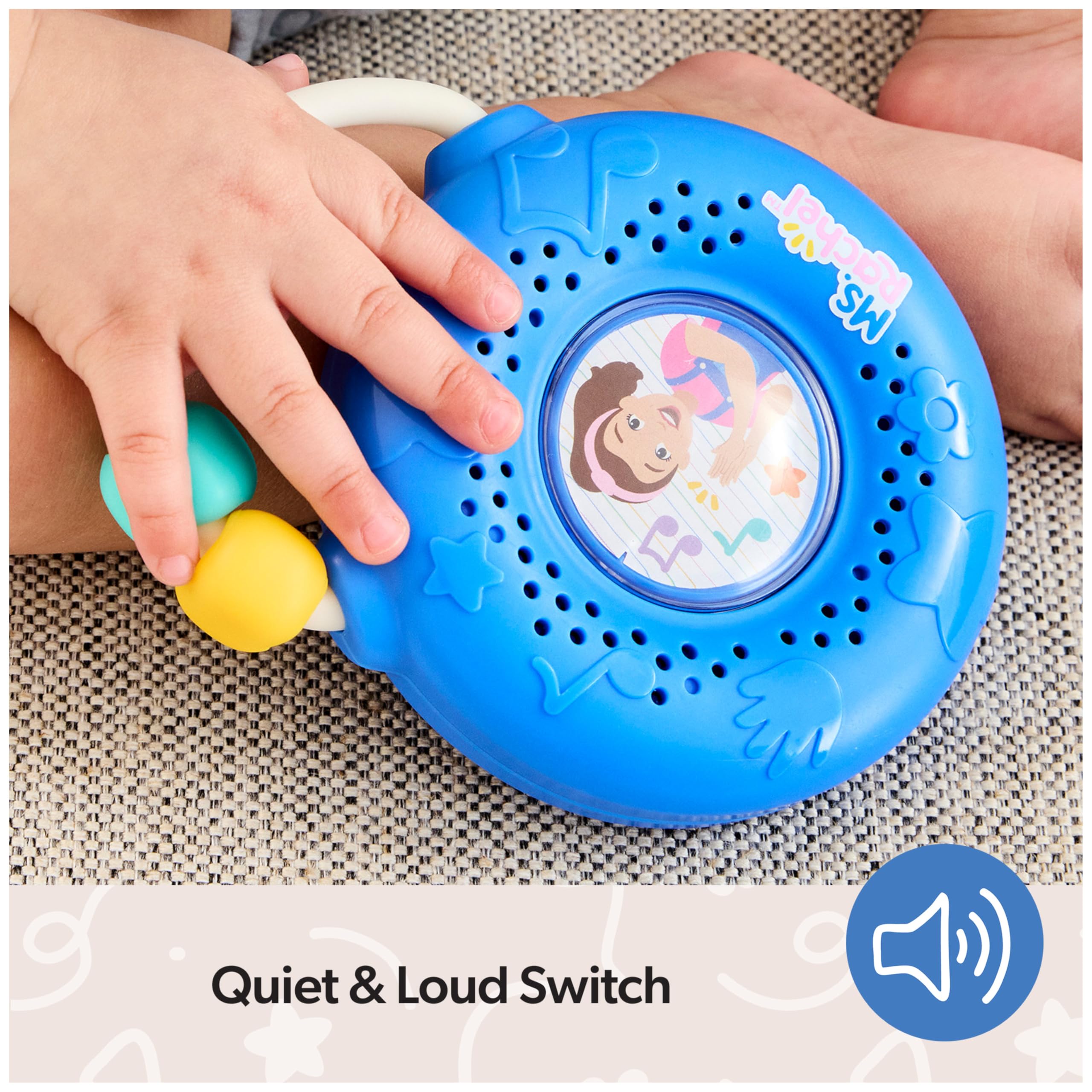 Ms. Rachel Official Sing-Along Song Player – 14 Songs, Quiet/Loud Switch, Ages 1-3