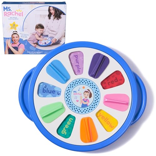 Ms. Rachel Spin Along Learning Wheel – Interactive Toddler Toy with 3 Play Modes