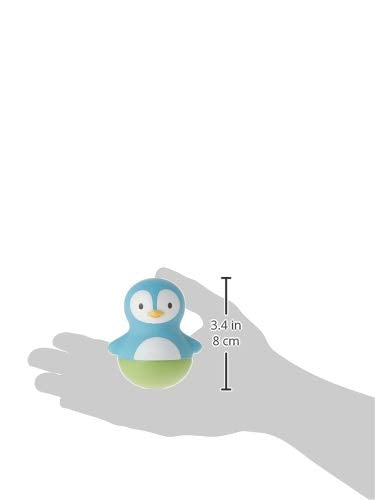 Munchkin Bath Bobbers Polar Bear and Penguin Mold-Free Bath Toys for Babies and Toddlers 6+ Months