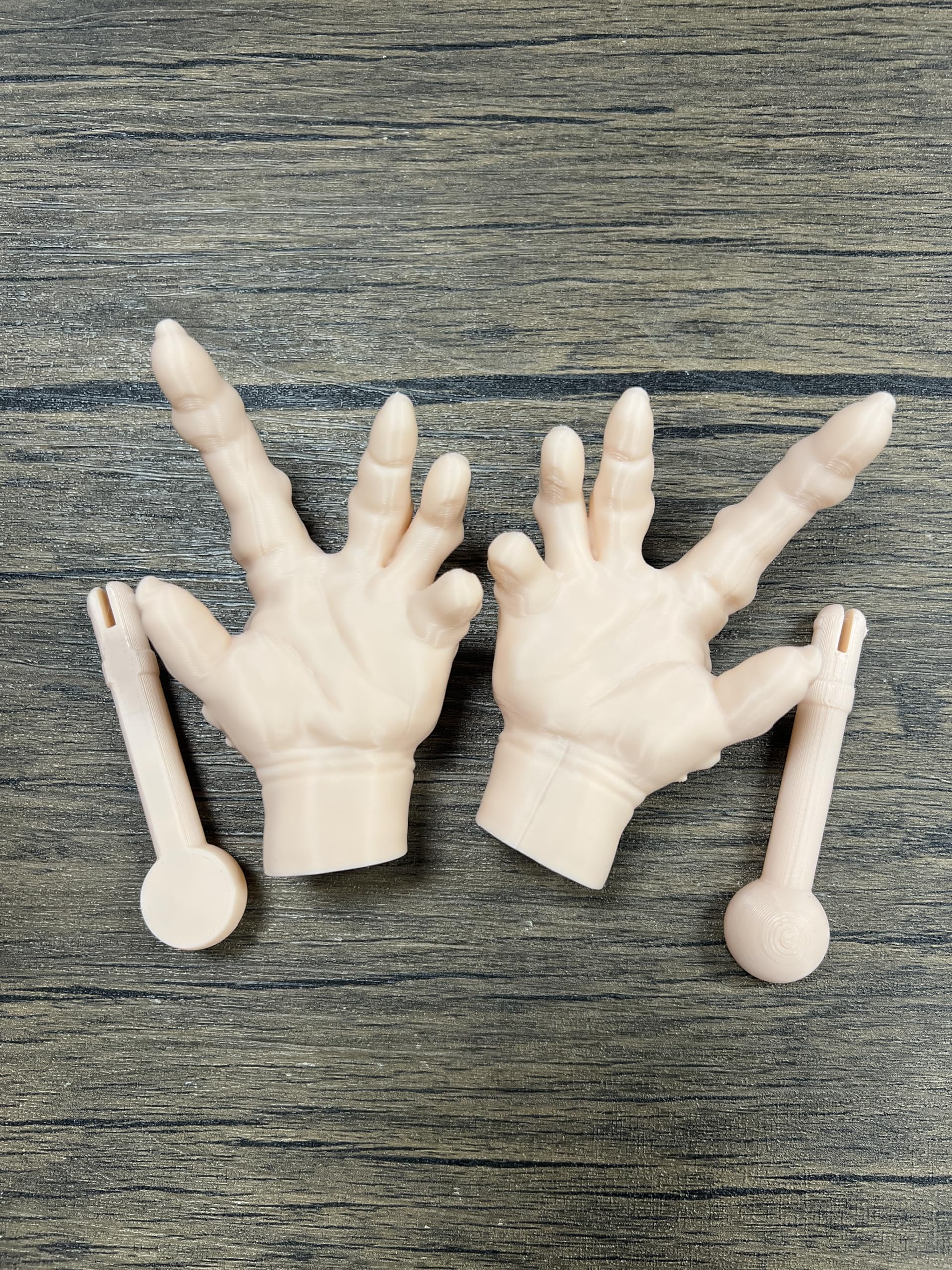 Munnygrubbers Tiny Hands with Sticks – Creepy Hand Puppet for Halloween Pranks & Social Media