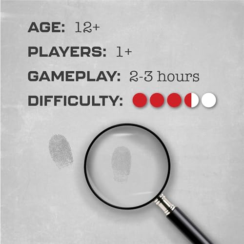 Murder at the White House: Cold Case Murder Mystery Game for Adults – 37 Evidence Pieces, 150 Min, 1-10 Players