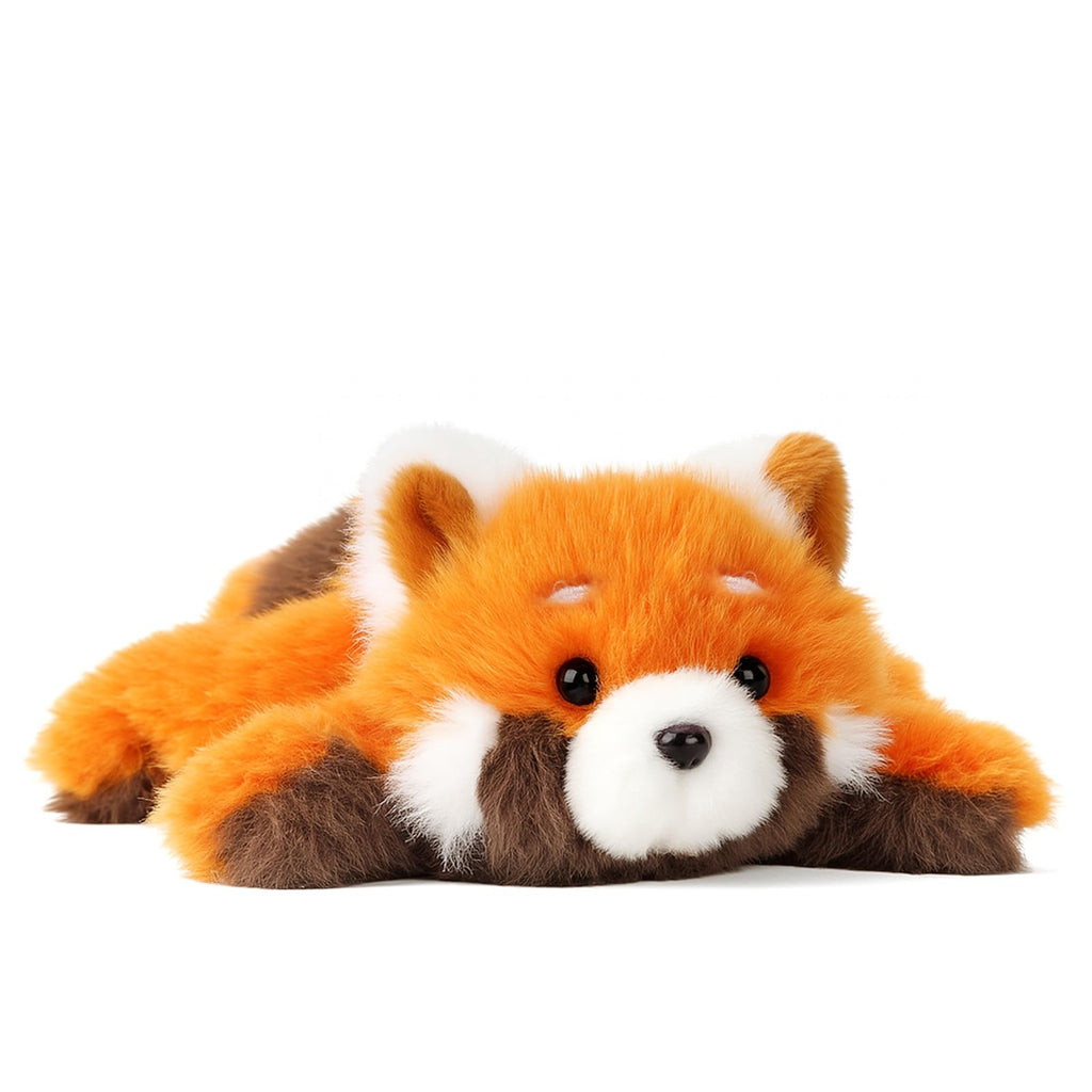 Mushymallow Adorable Red Panda Stuffed Animal - Soft Plush Toy with Weighted Beans, Cute Gift for Kids and Adults