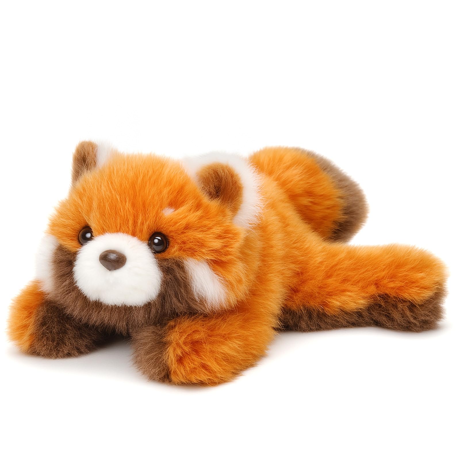 Mushymallow Adorable Red Panda Stuffed Animal - Soft Plush Toy with Weighted Beans, Cute Gift for Kids and Adults