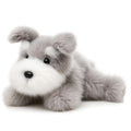 Mushymallow Adorable Schnauzer Stuffed Animal – Soft Plush Toy with Weighted Beans and Calming Scent, Cute Gift for Kids