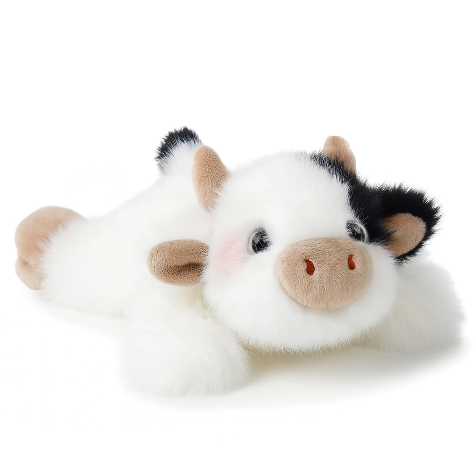 Mushymallow Cow Plush Toy – Soft Weighted Stuffed Animal for Stress Relief