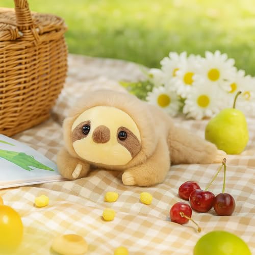 Mushymallow Plush Sloth – Soft Weighted Stuffed Animal with Light Scent