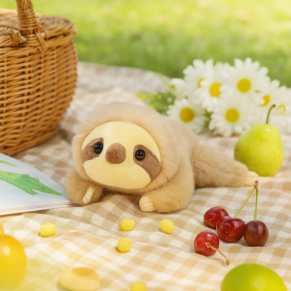 Mushymallow Plush Sloth – Soft Weighted Stuffed Animal with Light Scent