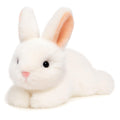 Mushymallow Soft White Rabbit Plush – Weighted Bean Stuffed Bunny, Palm-Sized with Aroma, Easter Gift for Kids