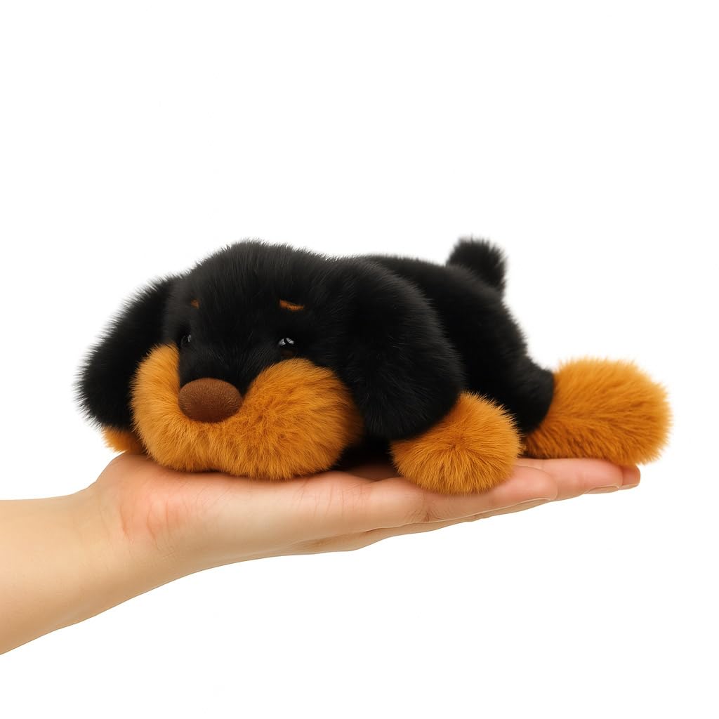 Mushymallow Weighted Plush Dachshund - Soft Stuffed Animal with Calming Scent, Cute Gift for Kids and Adults