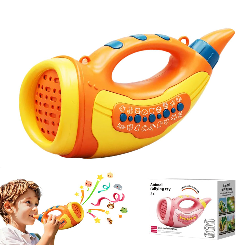 Music Animal Caller Toy with 30 Sounds & Lights – Birthday Gift for 3 Year Old Boy Girl