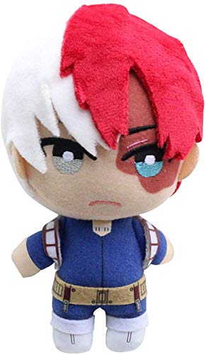 My Hero Academia Red Plush Keychain – 5.9" Super Soft Stuffed Toy Doll by Groydbna