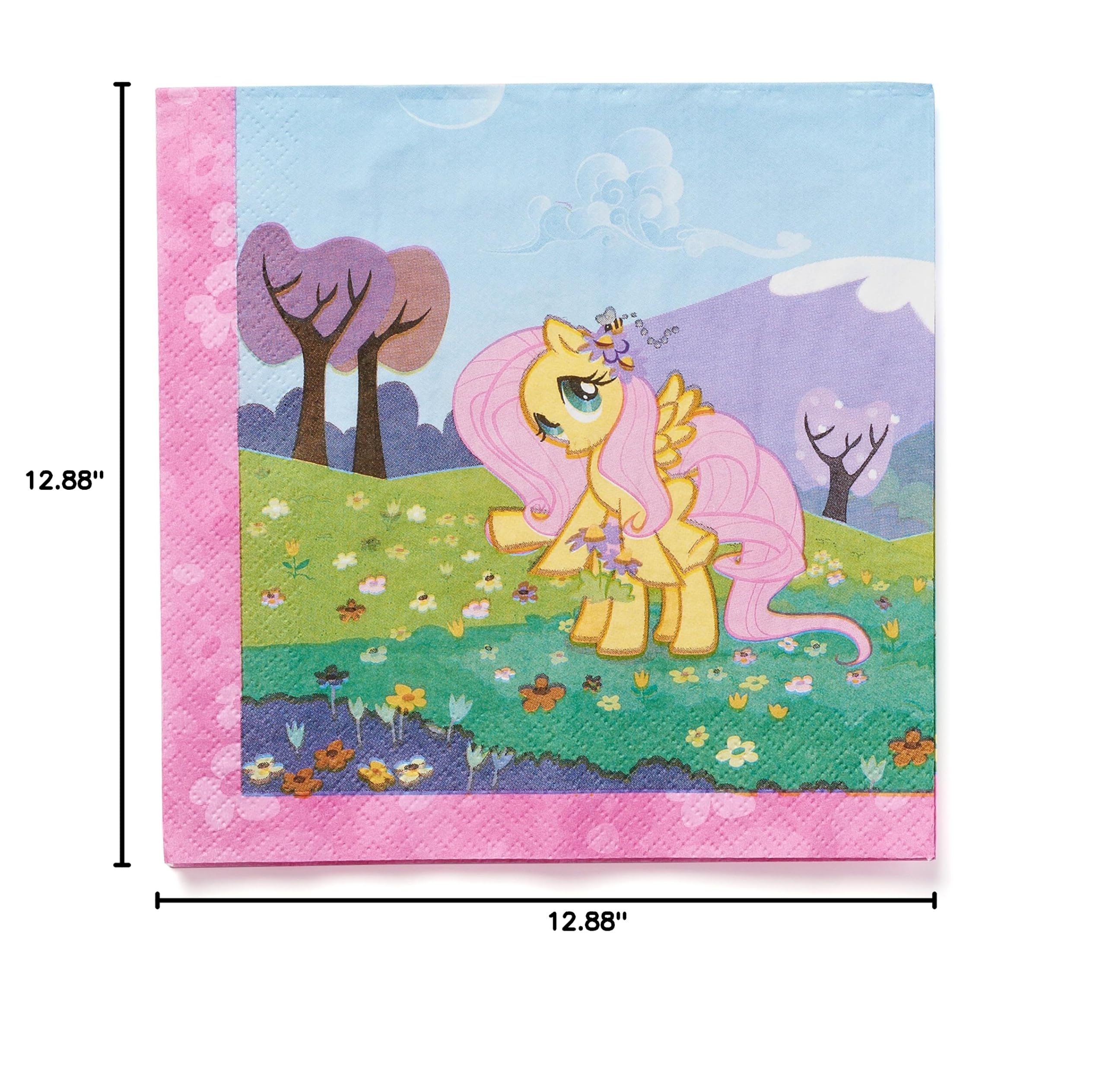 My Little Pony Friendship Adventures Pink Luncheon Napkins - 16 Count