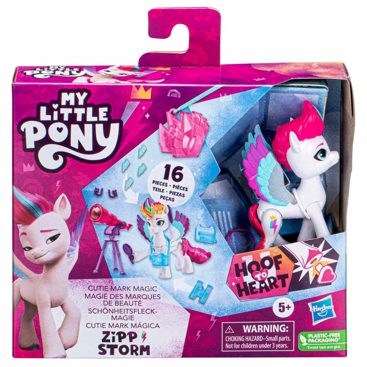 My Little Pony Make Your Mark Zipp Storm 3-Inch Figure with Cutie Mark Charm and Accessories
