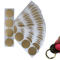 My Scratch Offs 1.25" Gold Scratch-Off Stickers – 100 Peel-and-Stick Labels