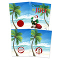 My Scratch Offs Christmas in July Scratch Off Cards (26 Pack) – Palm Tree Santa Design