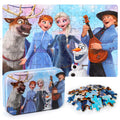 MZZOTOY 60-Piece Jigsaw Puzzle for Kids Ages 4-8 in Metal Box – Educational Toy with Numbered Pieces