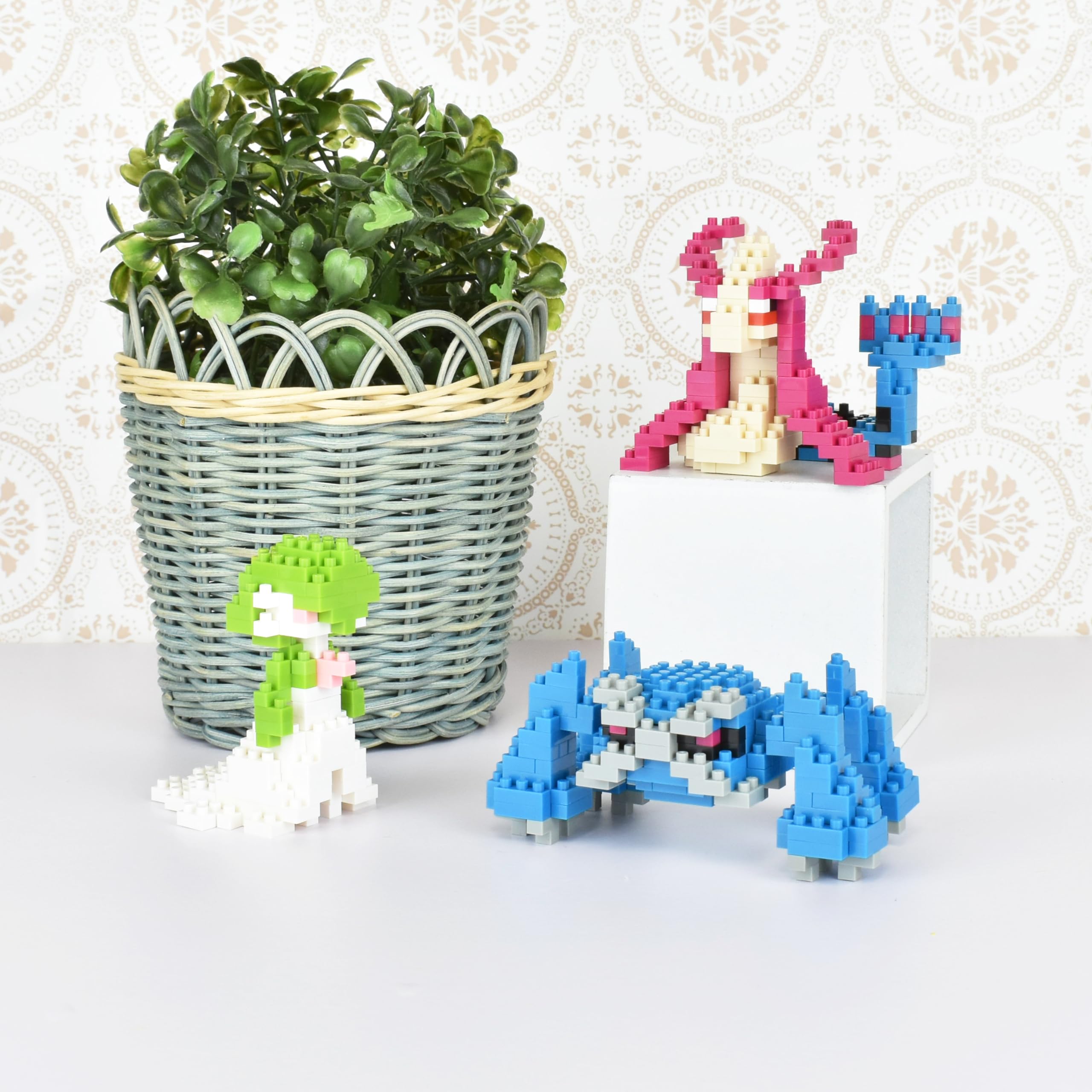 nanoblock Gardevoir Pokémon Building Kit – 130 Pieces, Level 2 Difficulty, 2.55 Inches Tall