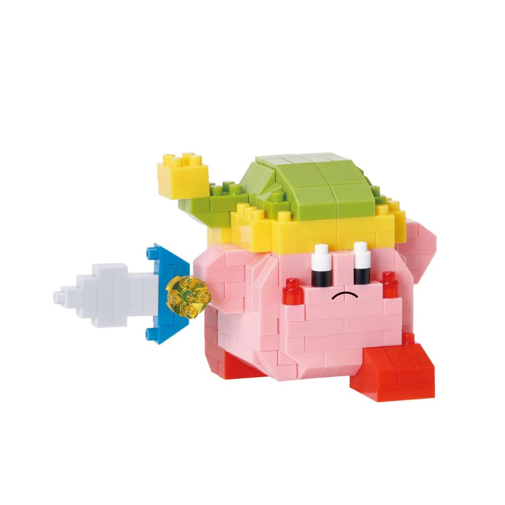 nanoblock Kirby Sword Building Kit – 210 Pieces, 1.65 Inch, Difficulty Level 2
