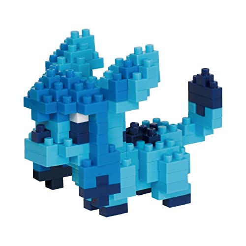 nanoblock Pokémon Glaceon Building Kit – 160 Micro Blocks, 1.9-Inch Model