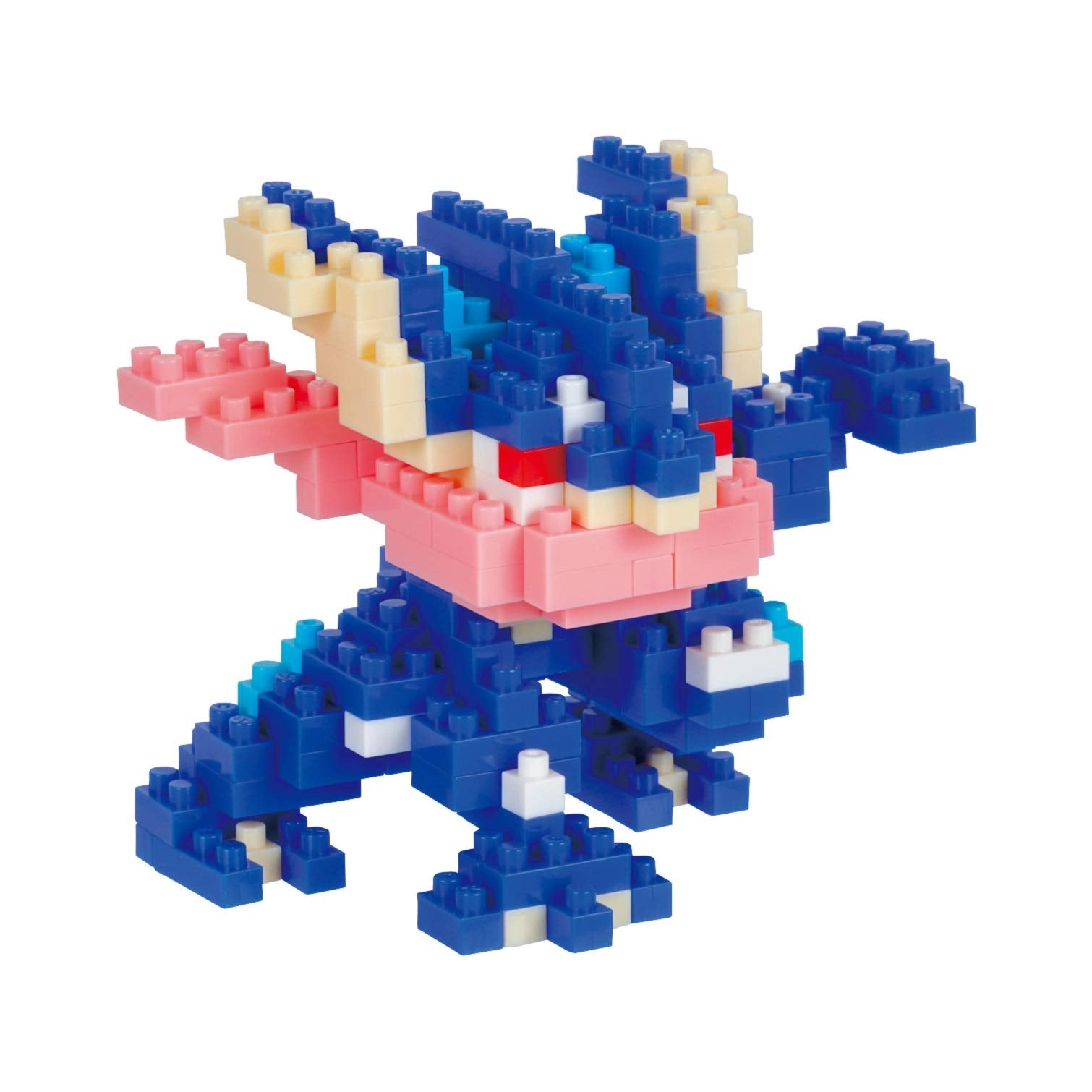 Nanoblock Pokemon Greninja Building Set – 180 Pieces, Level 3 Difficulty
