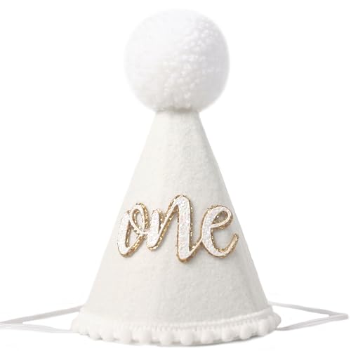 Natural Boho First Birthday Hat – Boho Crown for Cake Smash Photo Props