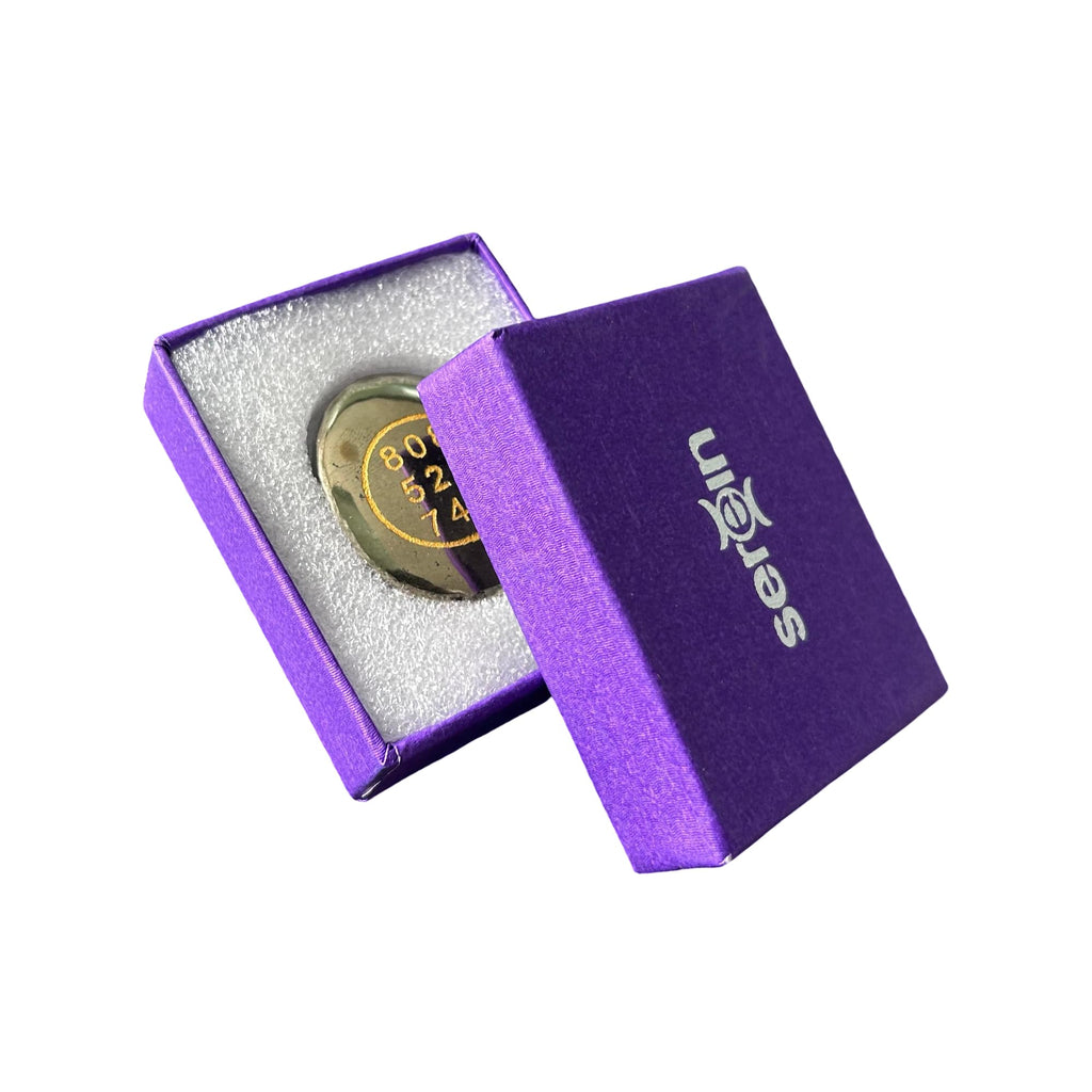 Natural Pyrite Zibu Coin with Angelic Numbers 808 520 741 – Prosperity and Protection Pocket Stone