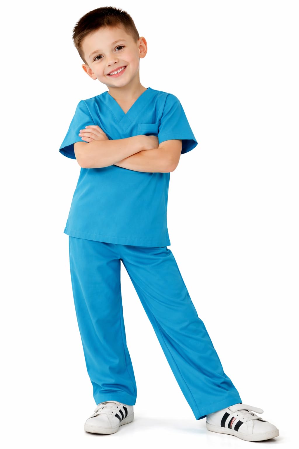 Natural Uniforms Kids Scrub Set – Soft Touch Teal 8/10 Role Play Costume