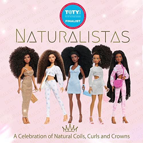 Naturalistas Kelsey 11.5-Inch Fashion Doll with 4B Textured Hair, Light Brown Skin, and Poseable Body