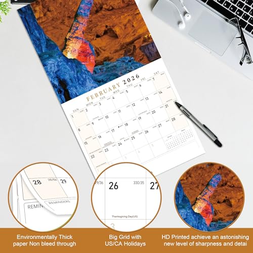 Nature's D*cks Pics Calendar 2026 – Hilarious White Elephant Gag Gift for Adults