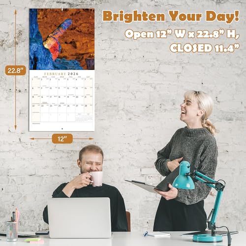 Nature's D*cks Pics Calendar 2026 – Hilarious White Elephant Gag Gift for Adults