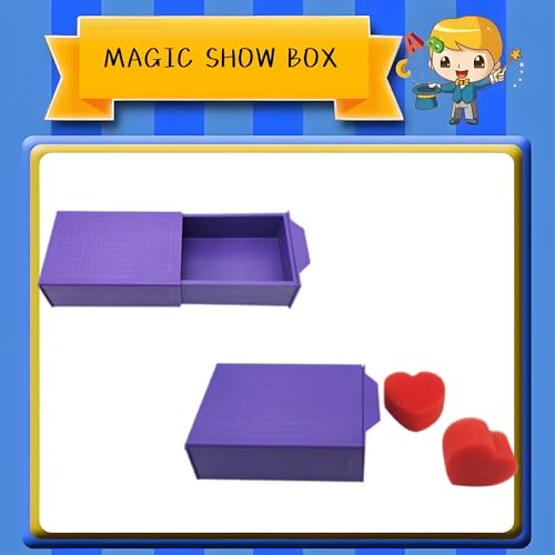 NBZOSENG Magic Trick Drawer Box – Hidden Lever Illusion Prop for Vanishing and Appearing Acts