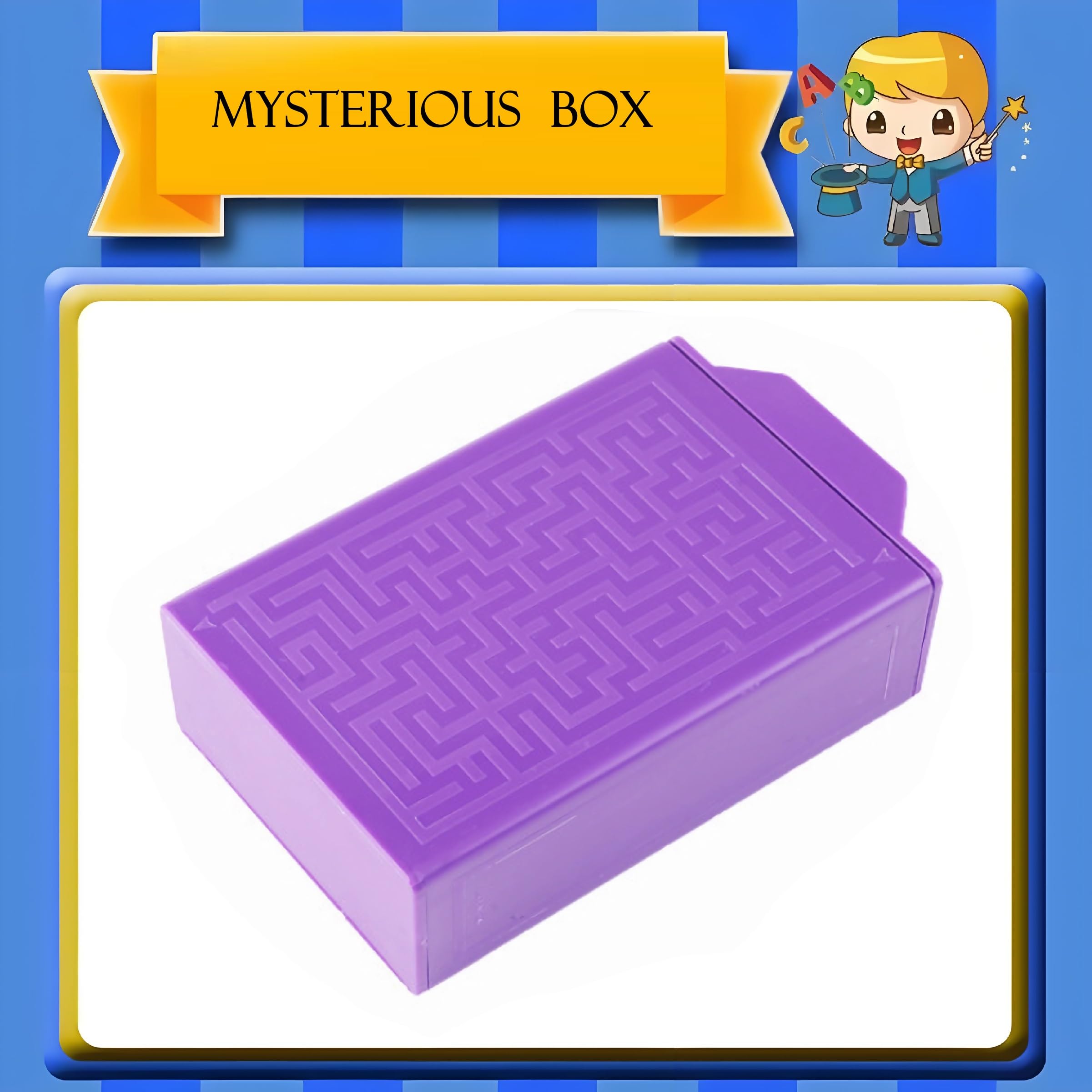 NBZOSENG Magic Trick Drawer Box – Hidden Lever Illusion Prop for Vanishing and Appearing Acts