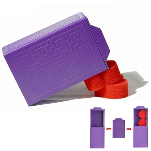 NBZOSENG Magic Trick Drawer Box – Hidden Lever Illusion Prop for Vanishing and Appearing Acts