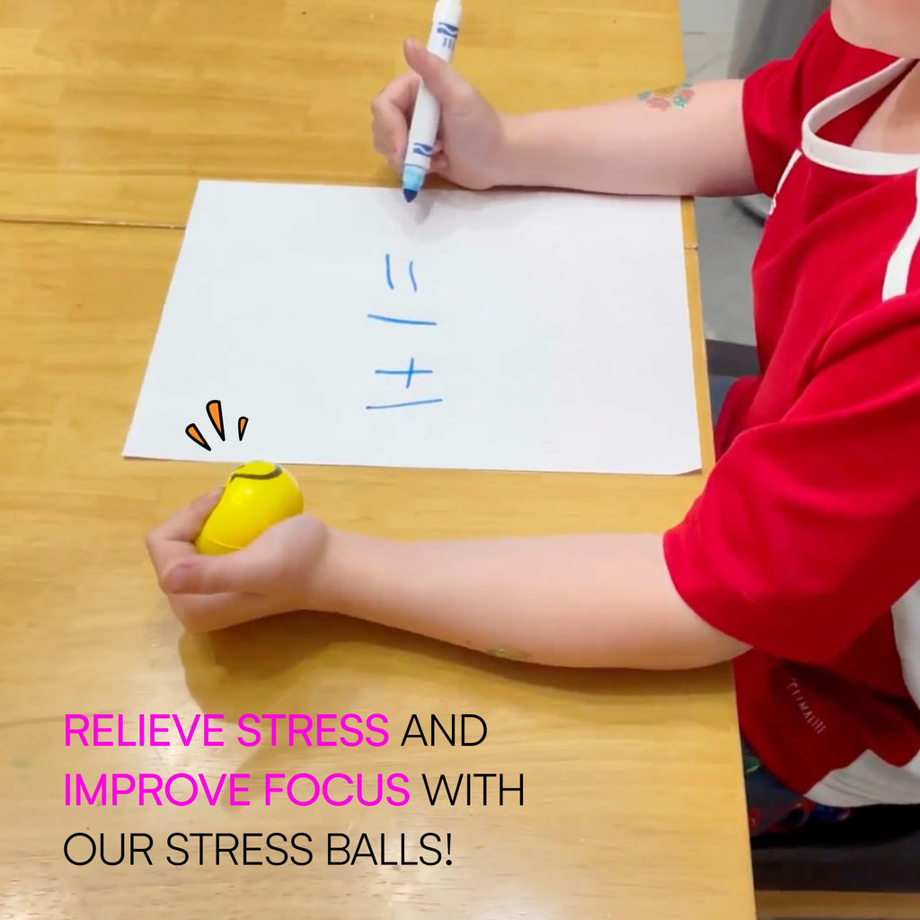 Neliblu 24 Pack Neon Yellow Smiley Face Stress Balls - 2" Squishy Balls for Kids and Adults - Bulk Fidget Toys for Party Favors