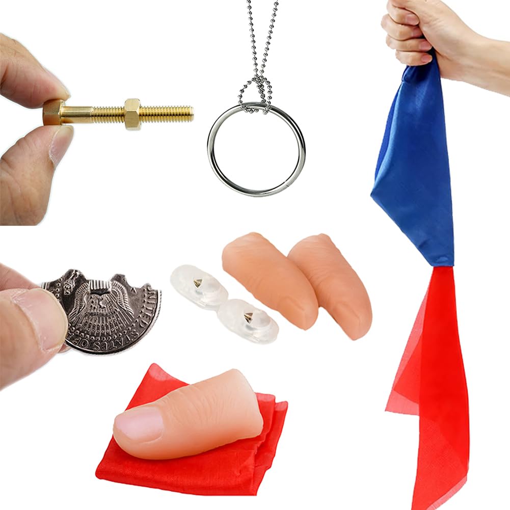 Neliky Magic Trick Kit – 6 Classic Illusions with Video Tutorials for Beginners