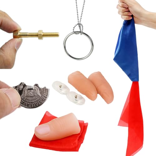 Neliky Magic Trick Kit – 6 Classic Illusions with Video Tutorials for Beginners