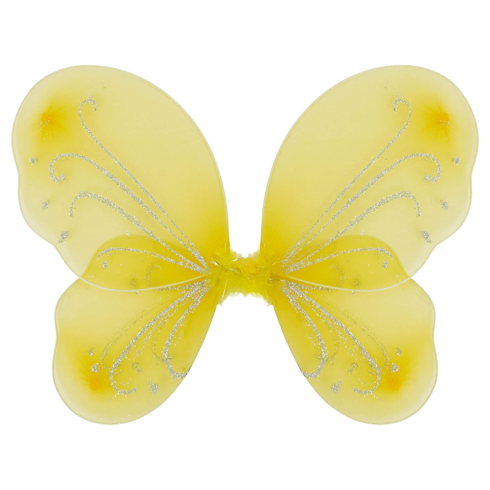 NENMATTE Fairy Wings for Girls – Sparkle Butterfly Angel Wings for Costume Dress-Up