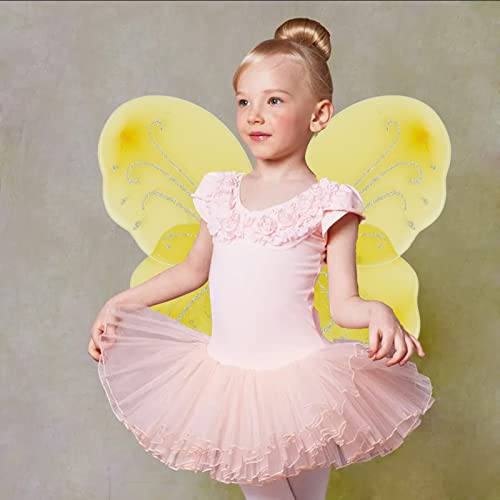 NENMATTE Fairy Wings for Girls – Sparkle Butterfly Angel Wings for Costume Dress-Up