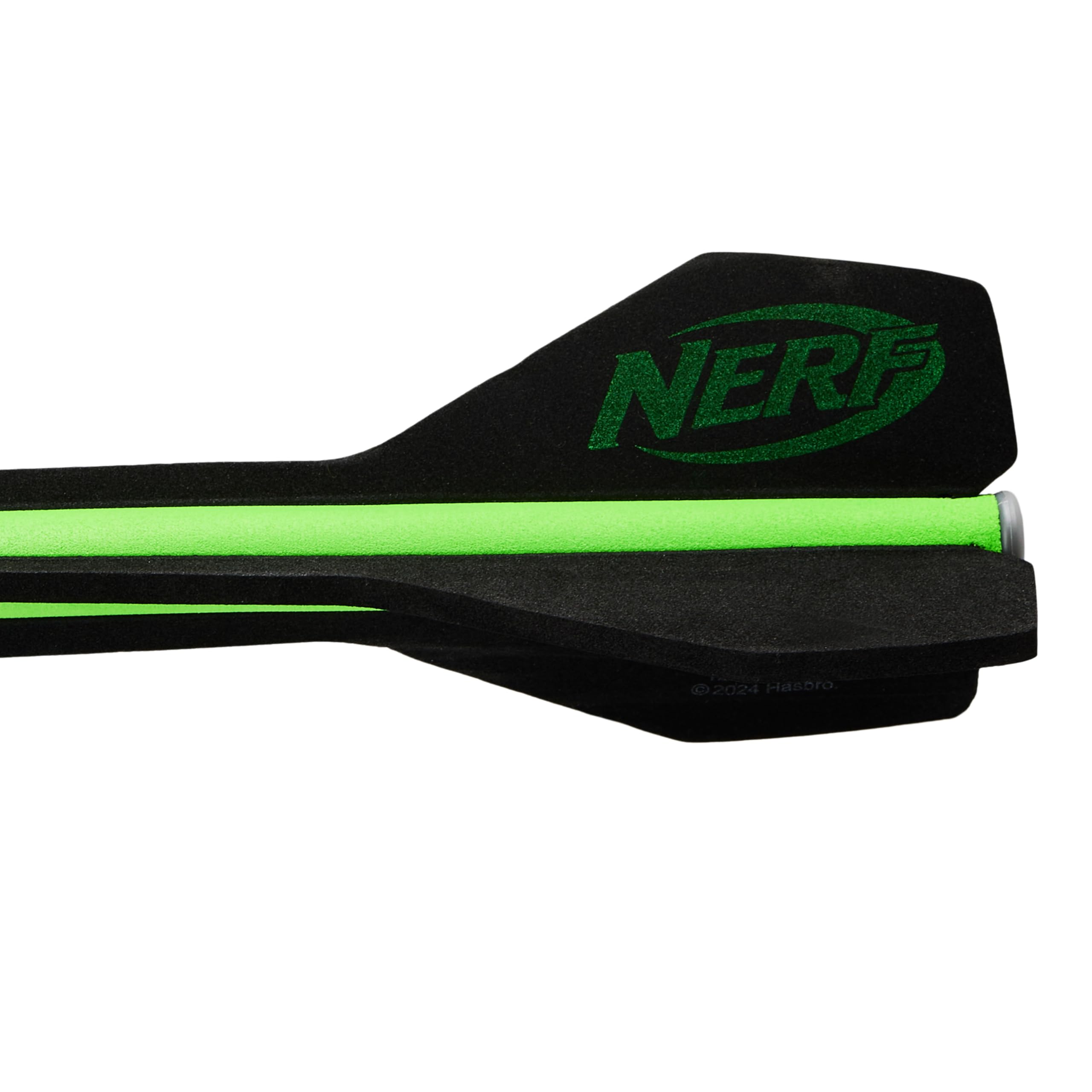 Nerf Aero Howler Foam Football - Whistling Soft Vortex Ball for Long-Distance Throws