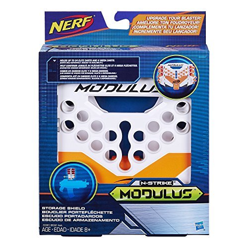 Nerf Modulus Storage Shield – Dart Storage & Shield Attachment for Modulus Blasters