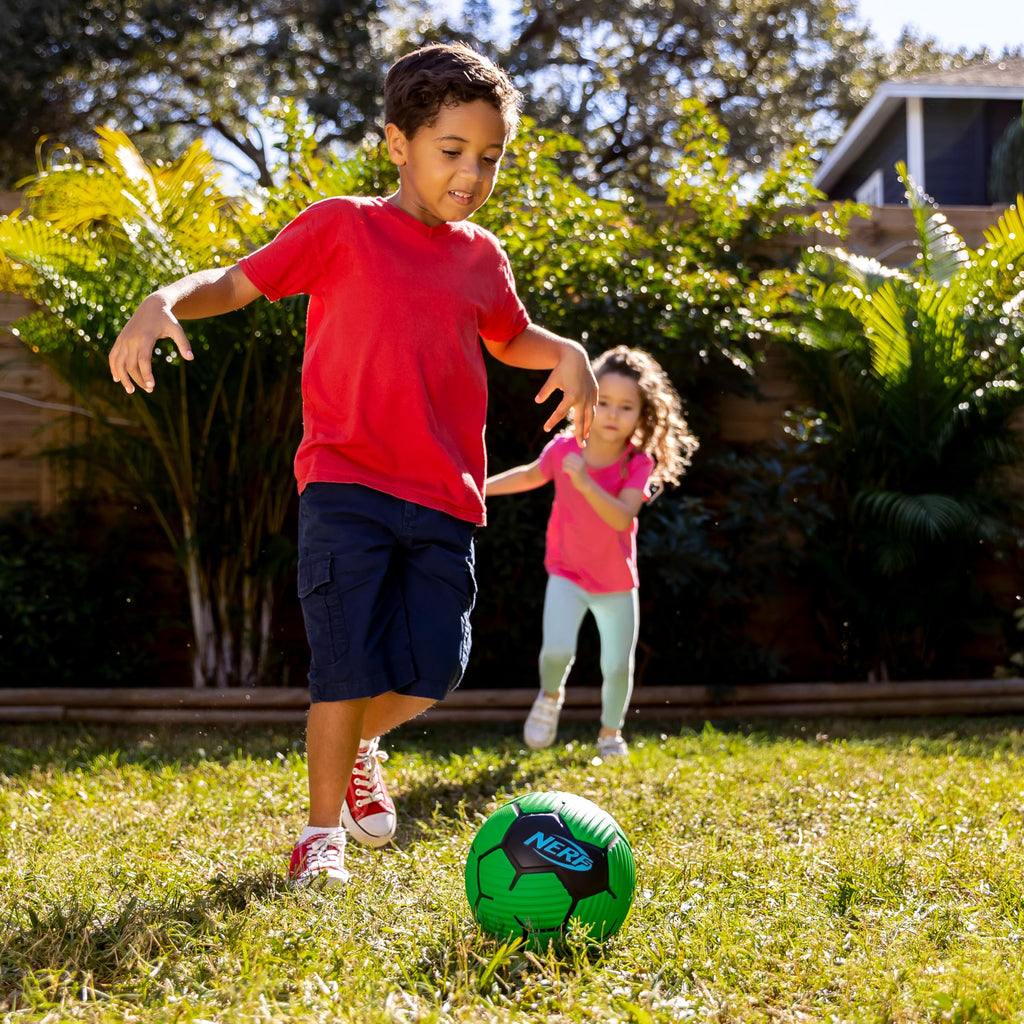 NERF Proshot Mini Foam Soccer Ball – 7-Inch Soft Foam Ball for Toddlers & Kids